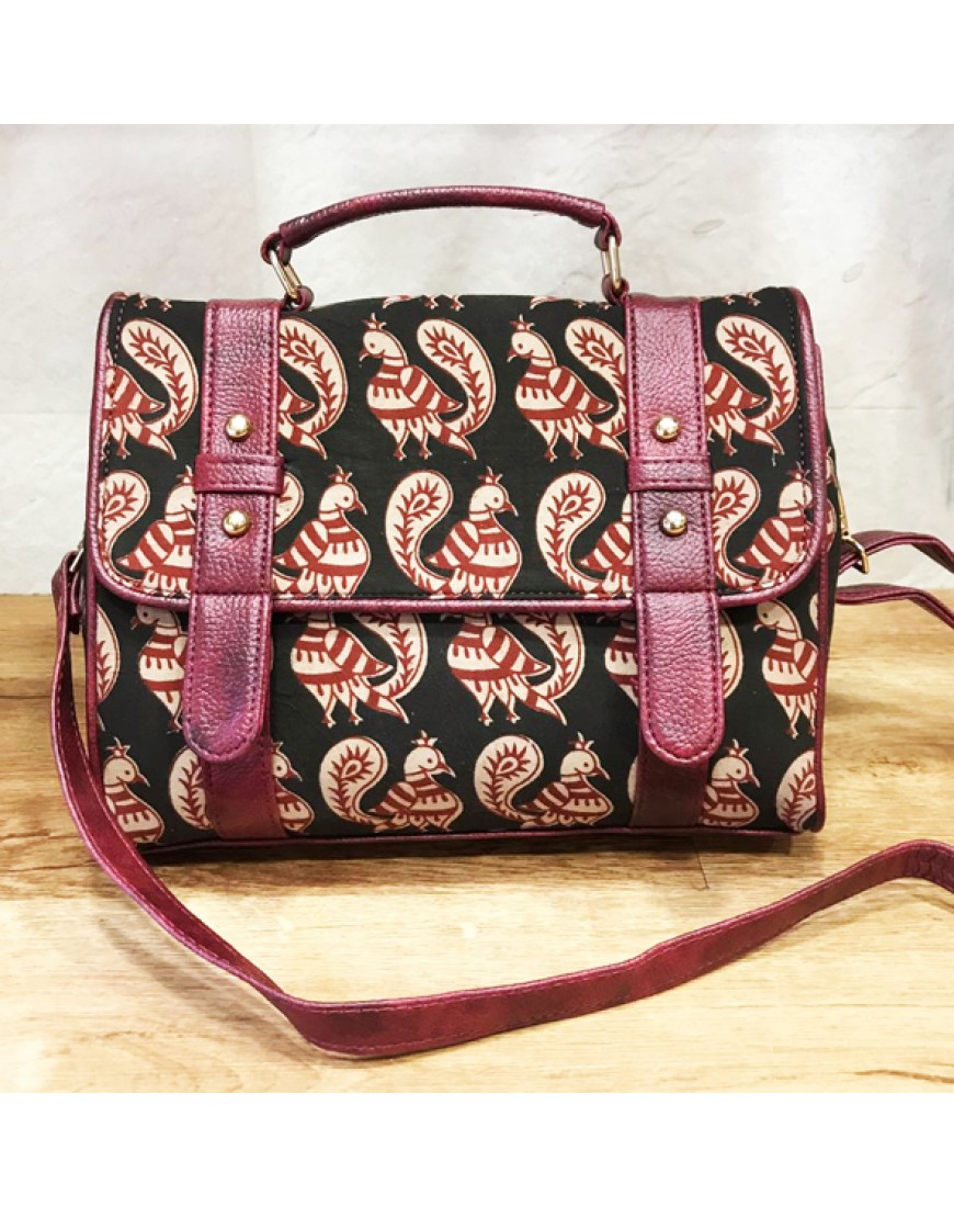 Peacock Satchel